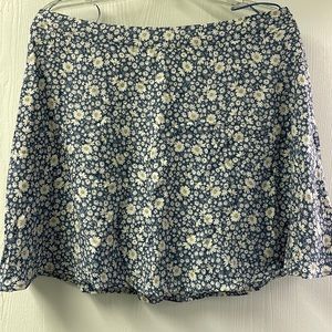 Floral Flowy Skirt Brand New